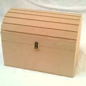 Cofre Bombé Caja Broche Souvenir Mdf  Fibrofacil 16x12x13