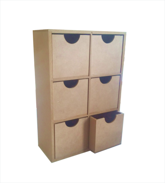 Cajonerita 6 cajones ArteFibro