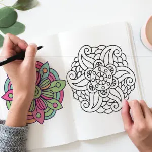 Mandalas para Pintar Libro Digital Imprimible