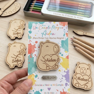 Tarjetitas con Formitas Personalizados Para Pintar